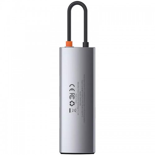 Переходник HUB Baseus Metal Gleam Series 8-in-1 Multifunctional Type-C (CAHUB-CV0G)