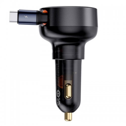 АЗУ Baseus Enjoyment Pro 60W (1USB-C) + выдвижной кабель Type-C (C00057802111-01)