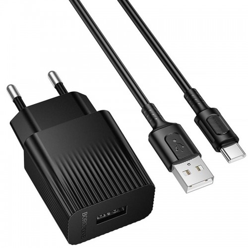 СЗУ Borofone BAS71A Source 10.5W (1USB-A) + кабель USB to Type-C
