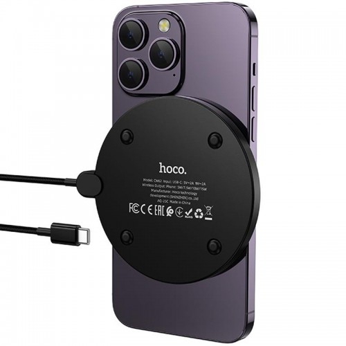БЗУ Hoco CW62 Peak with digital display and cable 15W