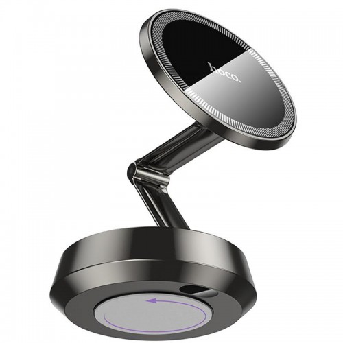 Автотримач Hoco H83 Metal ring magnetic (center console)