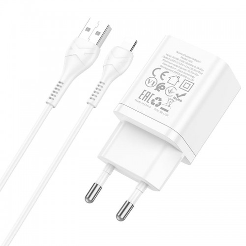 СЗУ Hoco N25 Maker (2USB-A) + USB to Lightning