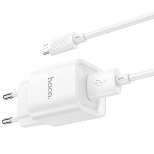 МЗП Hoco C145A Charm QC3.0 18W (1USB-A) + кабель USB to MicroUSB