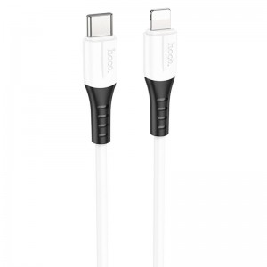 Дата кабель Hoco X82 Silicone Type-C to Lightning 20W (1m)