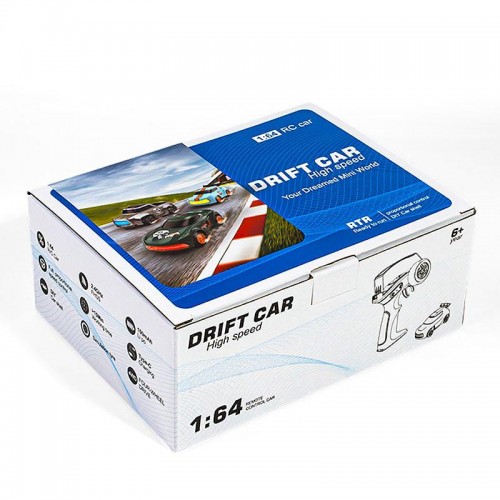 Дріфт-машина на радіокеруванні SHT K11 (1:64) Sports Car 2.4G