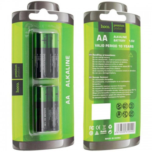 Батарейки Hoco AA (LR6) Alkaline упаковка 4 шт