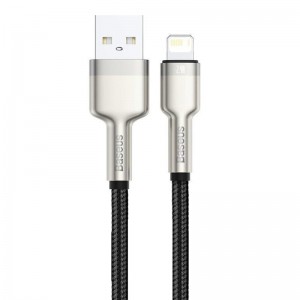 Дата кабель Baseus Cafule Series Metal USB to Lightning 2.4A (0.25m) (CALJK-0)
