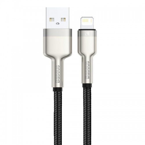 Дата кабель Baseus Cafule Series Metal USB to Lightning 2.4A (0.25m) (CALJK-0)