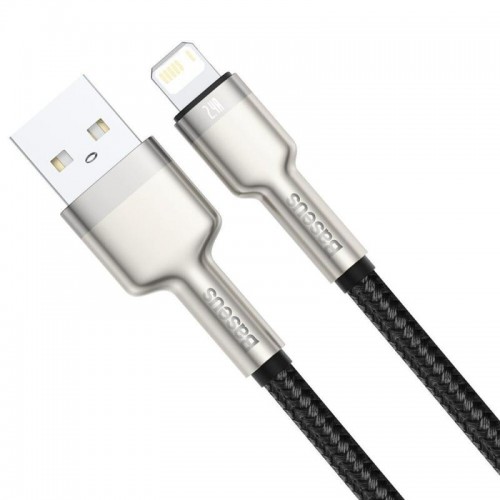 Дата кабель Baseus Cafule Series Metal USB to Lightning 2.4A (0.25m) (CALJK-0)