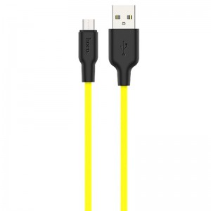 Дата кабель Hoco X21 Plus Silicone MicroUSB Cable (1m)