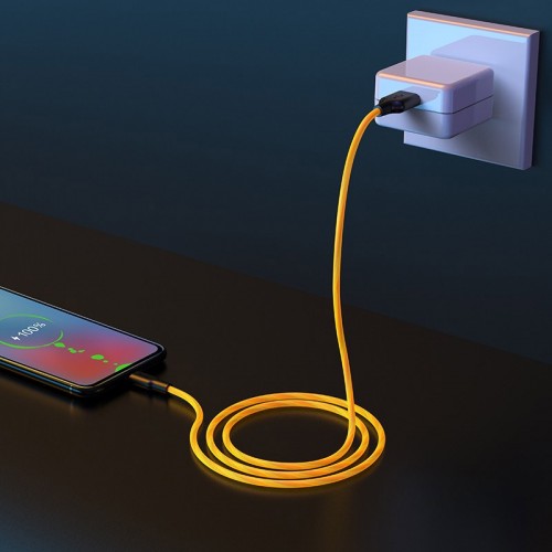 Дата кабель Hoco X21 Plus Silicone MicroUSB Cable (1m)