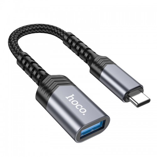 Перехідник Hoco UA24 Type-C male to USB female 3.0