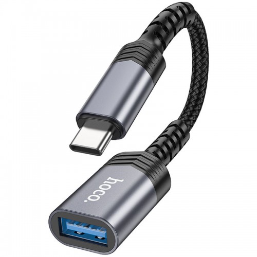 Перехідник Hoco UA24 Type-C male to USB female 3.0