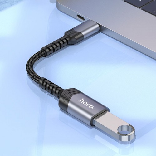 Перехідник Hoco UA24 Type-C male to USB female 3.0