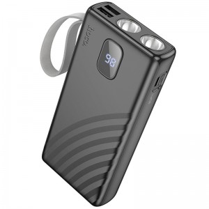 Power Bank Hoco J129A Nature flashlight 20000 mAh Black
