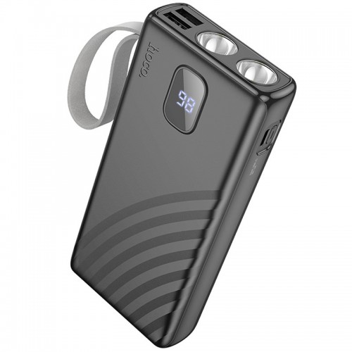 Power Bank Hoco J129A Nature flashlight 20000 mAh Black