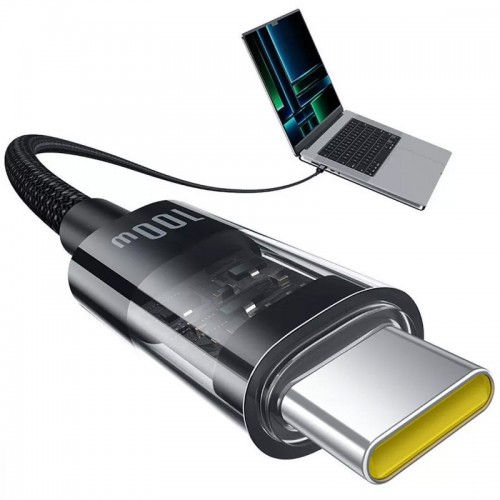 Дата кабель Baseus Gem Fast Charging Type-C to Type-C 100W (1m) (P10373000111)