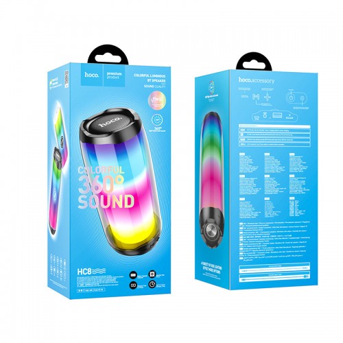 Bluetooth Колонка Hoco HC8 Pulsating colorful
