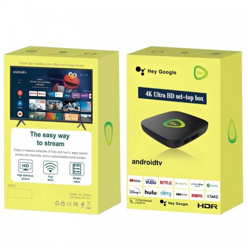 Smart Android TV Box 4k 2+16GB