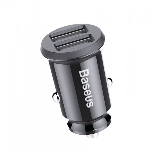 АЗУ Baseus Grain 3.1A (2USB-A) (CCALL-ML) Black