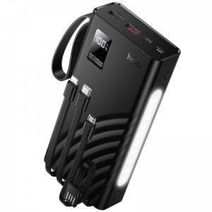 Power Bank Hoco J155 Shine 22.5W+PD20W with 4 cables 20000 mAh Black