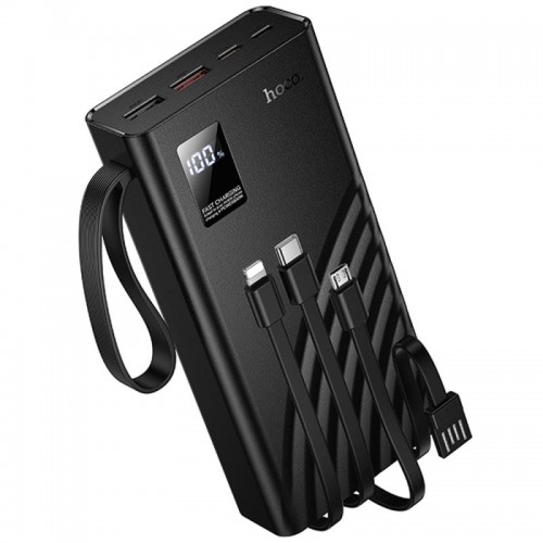 Power Bank Hoco J155 Shine 22.5W+PD20W with 4 cables 20000 mAh Black