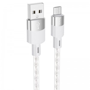 Дата кабель Hoco X99 Crystal Junction USB to MicroUSB (1m)