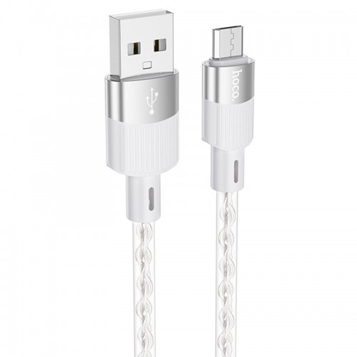 Дата кабель Hoco X99 Crystal Junction USB to MicroUSB (1m)