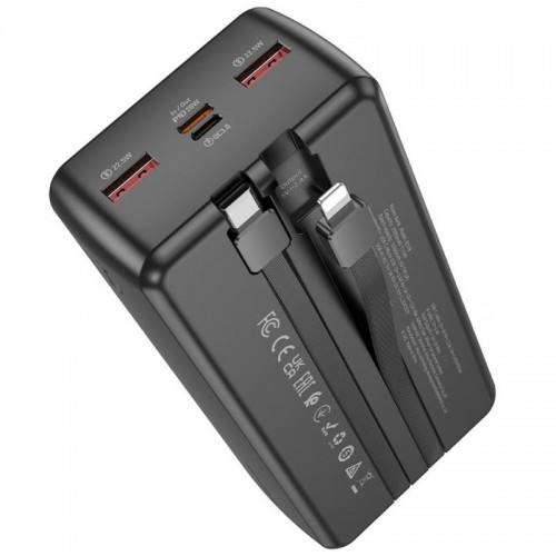 Power Bank Borofone BJ57B Graceful 22.5W+PD20W with cable 30000 mAh Black