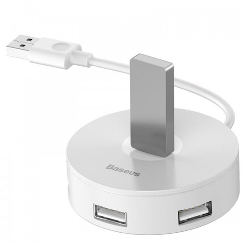 Переходник HUB Baseus Round Box USB to USB 3.0 + 3USB 2.0 (CAHUB-F)