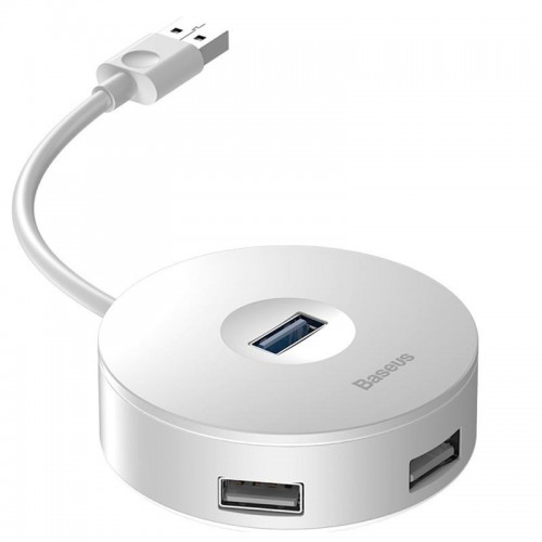 Переходник HUB Baseus Round Box USB to USB 3.0 + 3USB 2.0 (CAHUB-F)