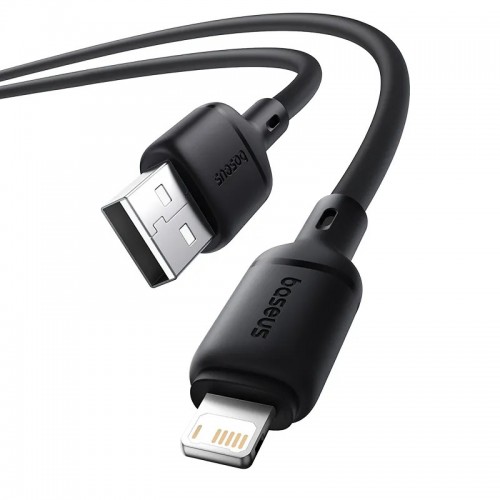 Дата кабель Baseus Silky Series OS Fast Charging USB to Lightning 2.4A (1m) (P1037770)