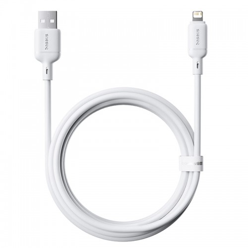 Дата кабель Baseus Silky Series OS Fast Charging USB to Lightning 2.4A (1m) (P1037770)