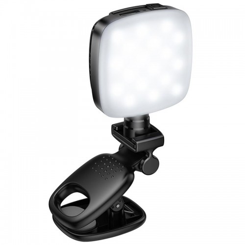 Портативная лампа для селфи Hoco K28 Square Selfie Light 200 mAh