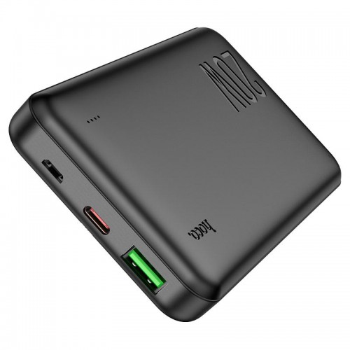 Power Bank Hoco J87 Tacker PD20W+QC3.0 10000 mAh Black