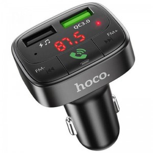 АЗУ FM модулятор Hoco E59 Promise 18W (2USB-A)