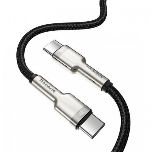 Дата кабель Baseus Cafule Series Metal Type-C to Type-C 100W (2m) (CATJK-D)