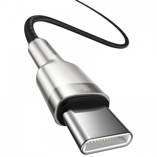 Дата кабель Baseus Cafule Series Metal Type-C to Type-C 100W (2m) (CATJK-D)