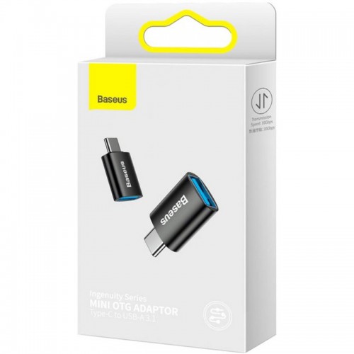Перехідник Baseus Ingenuity Series Mini Type-C to USB 3.1 (ZJJQ000001)