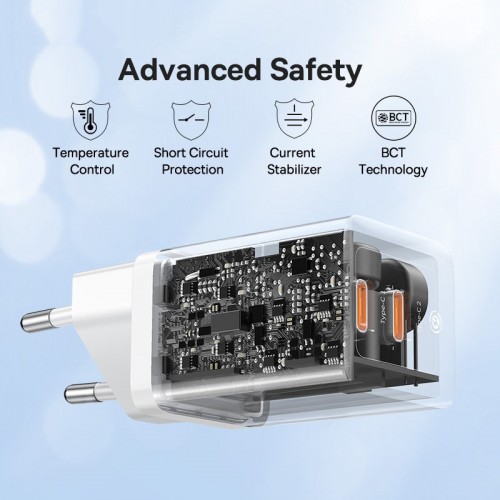 СЗУ Baseus GaN5 Pro OS + Type-C to Type-C 40W (CCGP18010)
