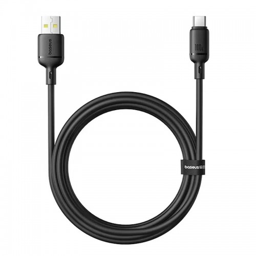 Дата кабель Baseus Silky Series OS Fast Charging USB to Type-C 100W (1m) (P10377703)