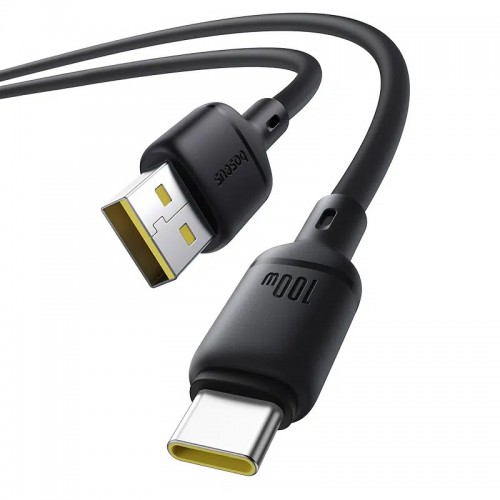 Дата кабель Baseus Silky Series OS Fast Charging USB to Type-C 100W (2m) (P10377703)