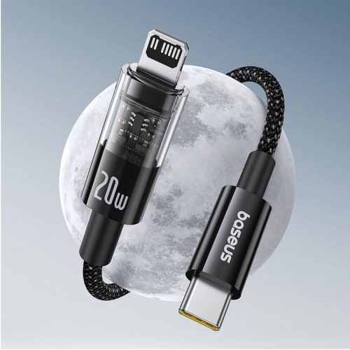 Дата кабель Baseus Gem Fast Charging Type-C to Lightning 20W (2m) (P10373001211-01)