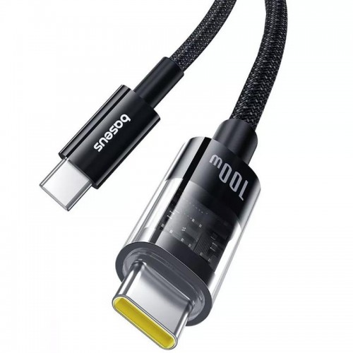 Дата кабель Baseus Gem Fast Charging Type-C to Type-C 100W (2m) (P10373000111-01)