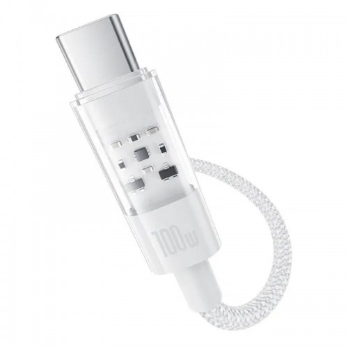 Дата кабель Baseus Gem Fast Charging Type-C to Type-C 100W (2m) (P10373000111-01)