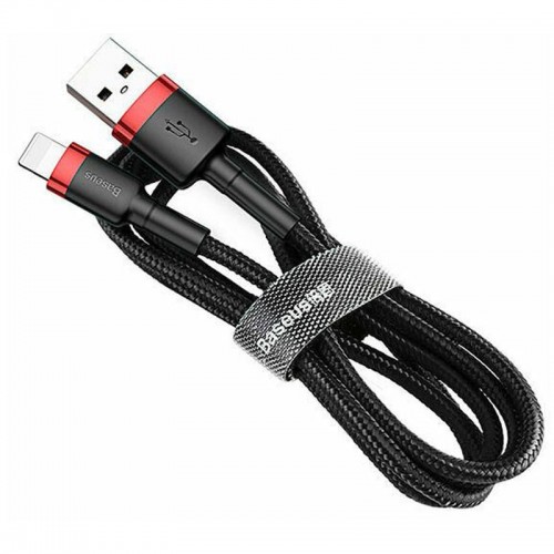 Дата кабель Baseus Cafule Lightning Cable Special Edition 2.4A (1m) (CALKLF-G)