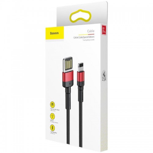Дата кабель Baseus Cafule Lightning Cable Special Edition 2.4A (1m) (CALKLF-G)