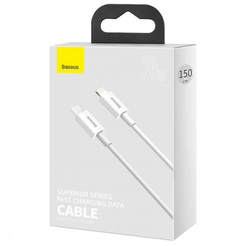 Дата кабель Baseus Superior Series Fast Charging Type-C to Lightning PD 20W (1.5m) (CATLYS-B)