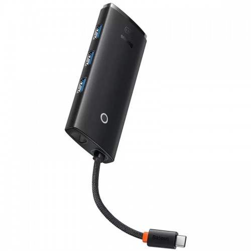 Перехідник HUB Baseus Lite Series 5in1 (Type-C to HDMI + 3xUSB 3.0 + PD) (WKQX04)