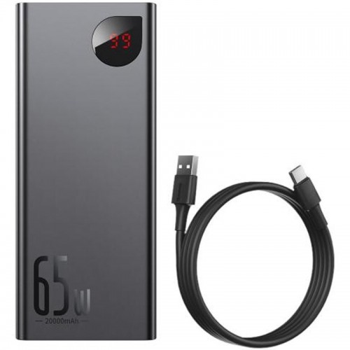 Power Bank Baseus Adaman Metal Digital Display QC 65W 20000 mAh (PPIMDA-D)